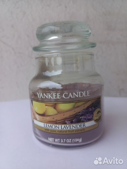 Свеча Янки Кендл Лаванда и лимон бу