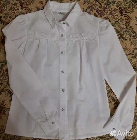 Блузка школьная, р-р 140