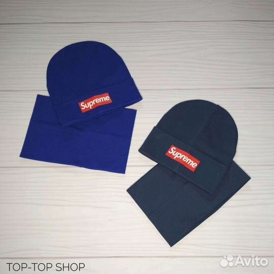 Новая шапка + снуд для мальчика весна