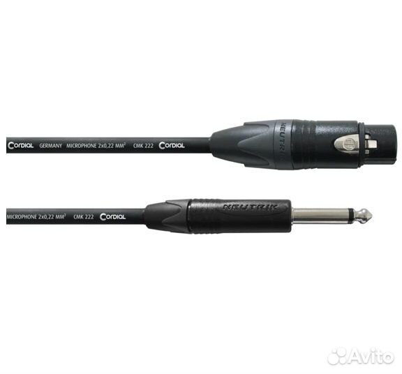 Кабель Cordial CPM 2,5 FP