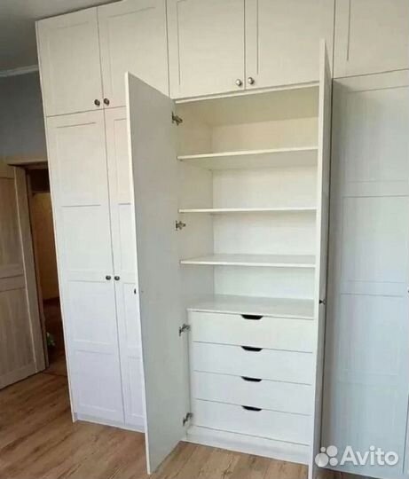 Гардеробные на заказ, системы хранения, шкафы