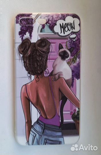 Пластиковый чехол для iPhone 8 plus 16-8