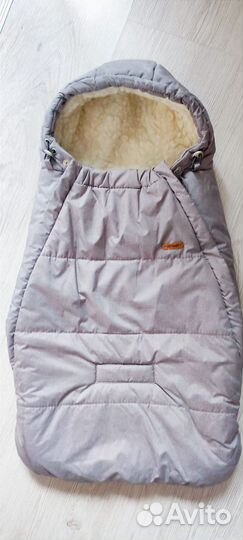 Конверт зимний для новорожденного