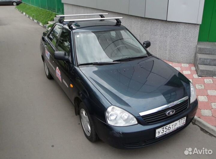 Багажник на крышу Лада Приора 2007. 