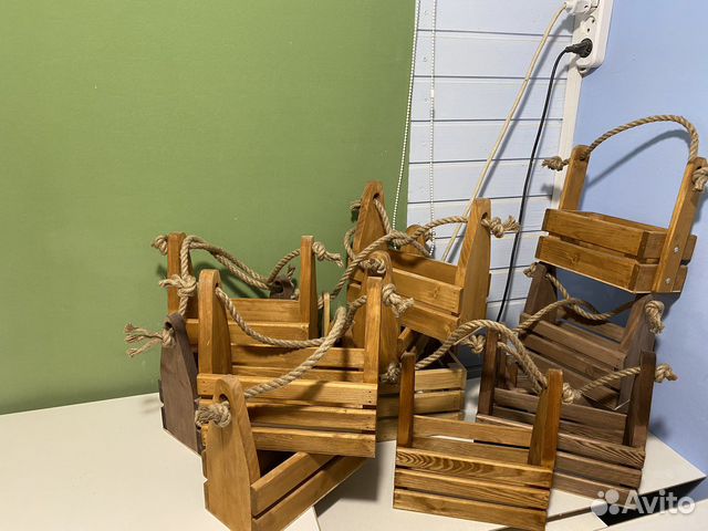 Ящик деревянный для хранения, подарочный