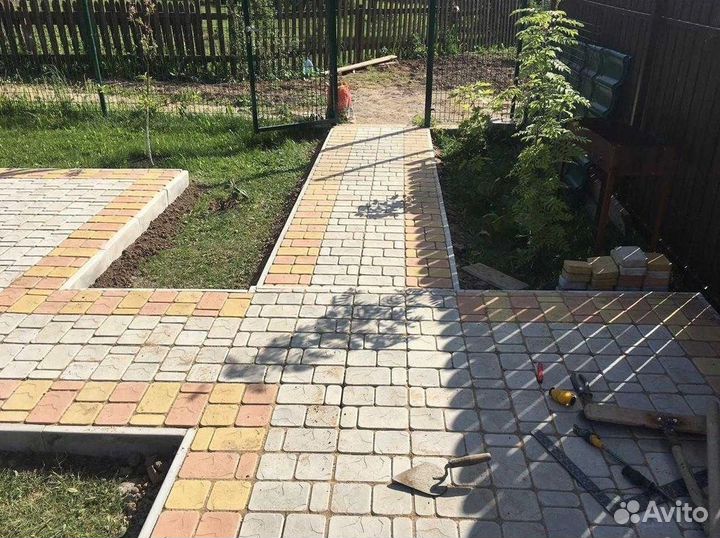 Тротуарная плитка паутина 400x400x50