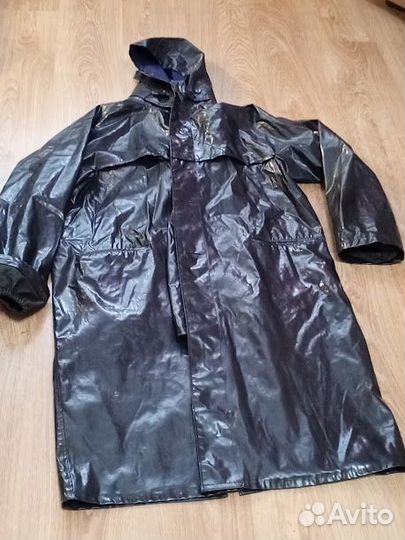 Плащ резиновый СССР
