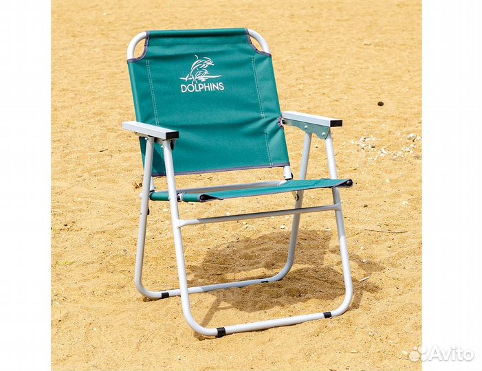 Кресло шезлонг складное алюминий до 110 кг новое