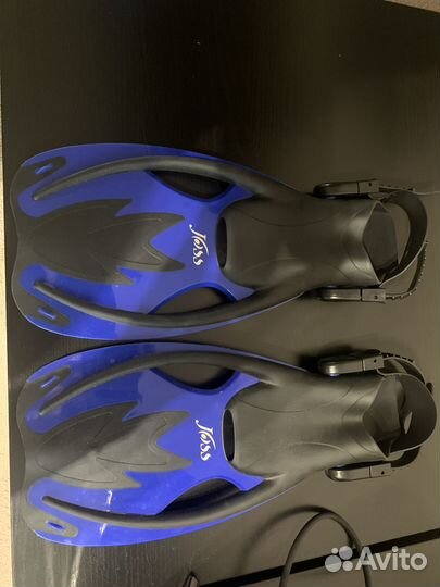 Ласты Joss,очки для бассейна,шапочка для бассейна