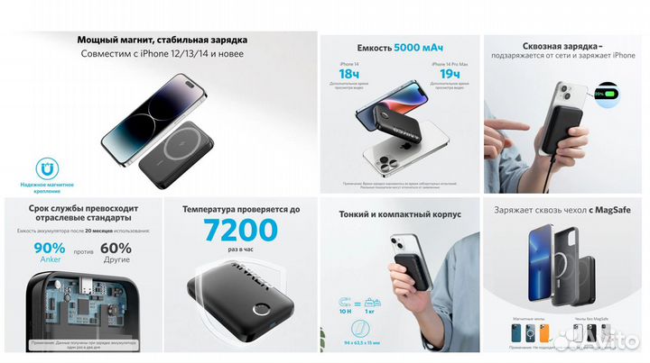 Anker 321 MagGo Powerbank 5000 mAh