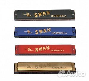 Губная гармошка тремоло Swan SW24-2