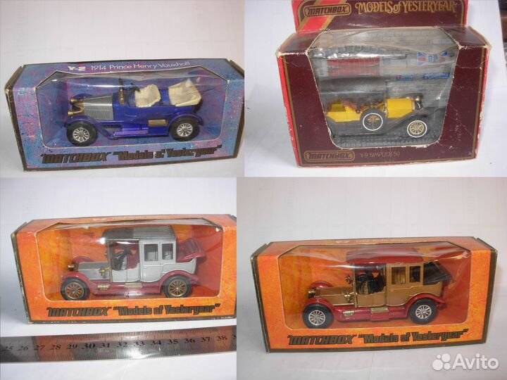 Модели Lesney Dinky Matchbox 1/35-1/50 старые