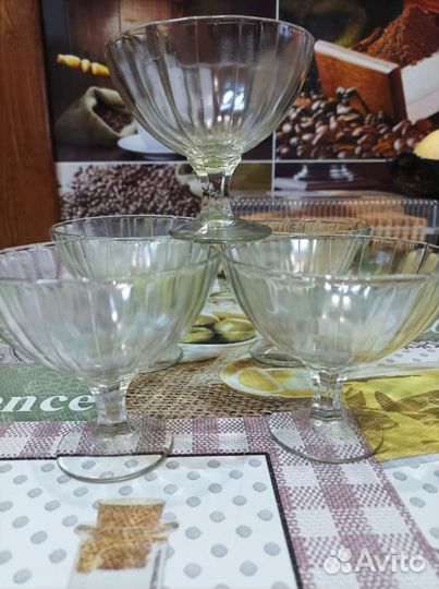 Креманки стекло СССР