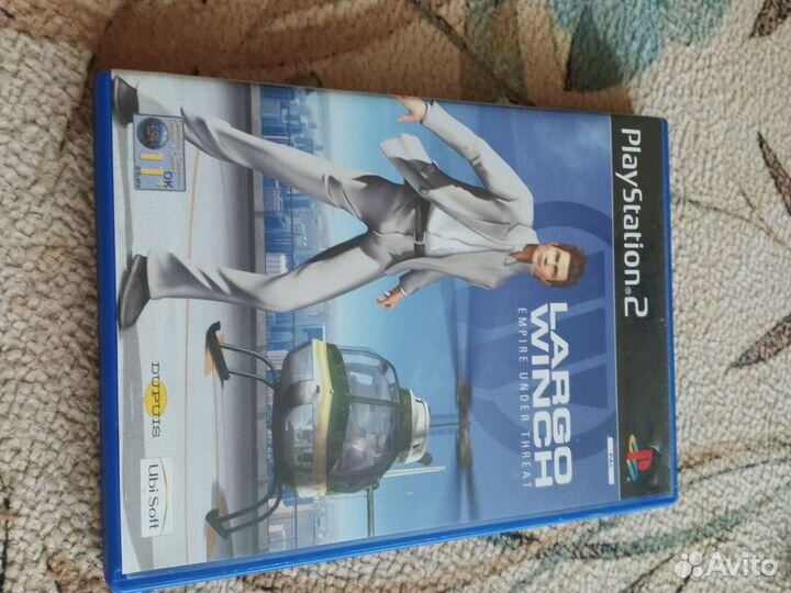 Диск на ps2 largo winch оригинал