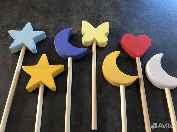 Деревянные игрушки для малышей