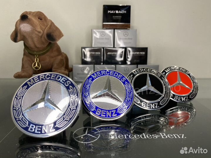 Комплек колпачков ступицы Мерседес Бенц