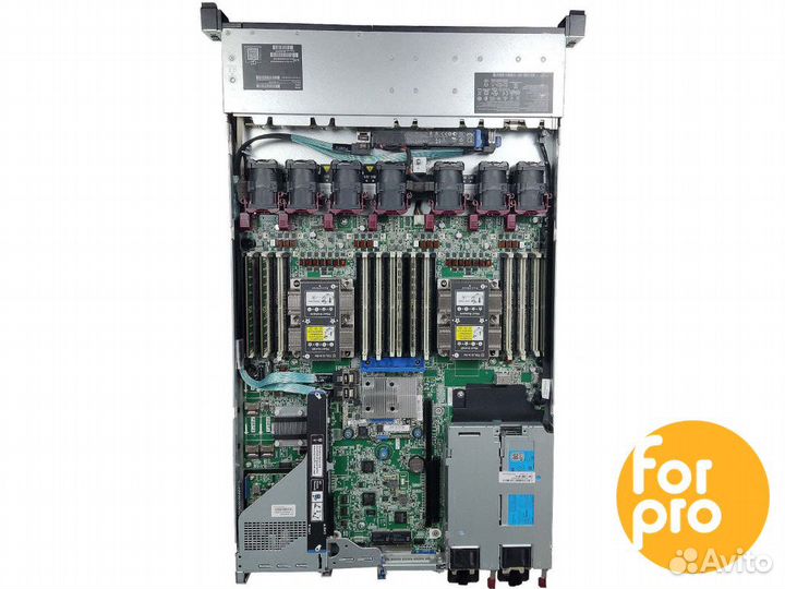 Сервер HP DL360 Gen10 8SFF S100 2x6132Gold 256GB