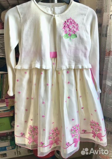 Платье нарядное с болеро