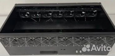 Корпус собран, для Майнинг фермы на 15 видеокарт