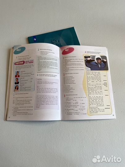 Рабочая тетрадь Spotlight + test booklet 8 класс