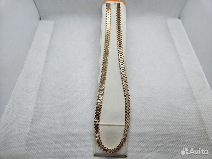 Золотая цепь Штамповка Au 585