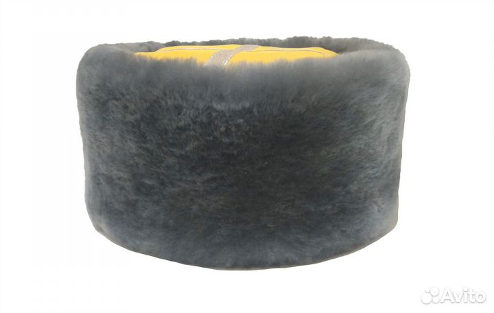 Кубанка из серого мутона Еременко