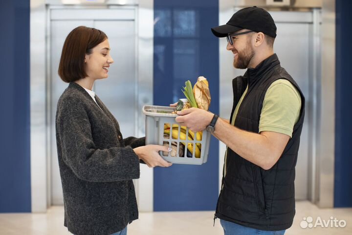 Требуется пеший курьер в крупную компанию