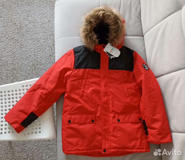 Новая зимняя куртка для мальчика 158-164
