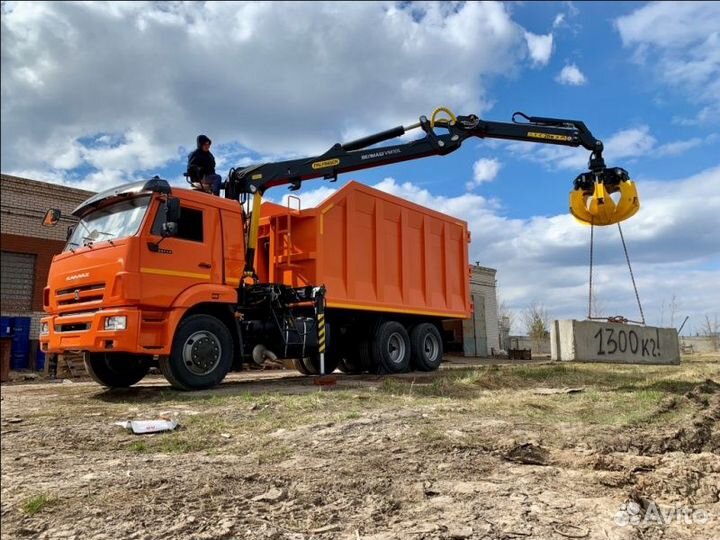 КАМАЗ 65115-3094-48 с КМУ, 2024