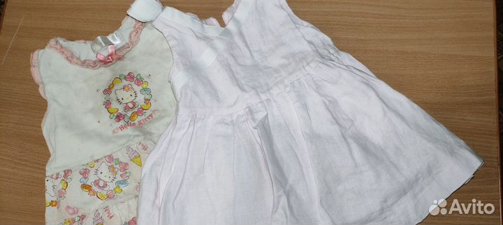 Пакет одежды на девочку 12-18 месяцев