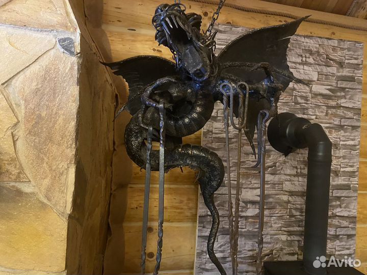 Каминный набор. Ручная ковка