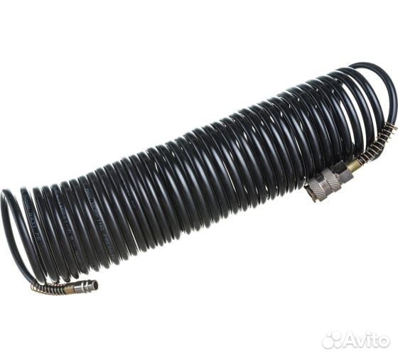 Шланг спиральный с фитингами рапид (новый)