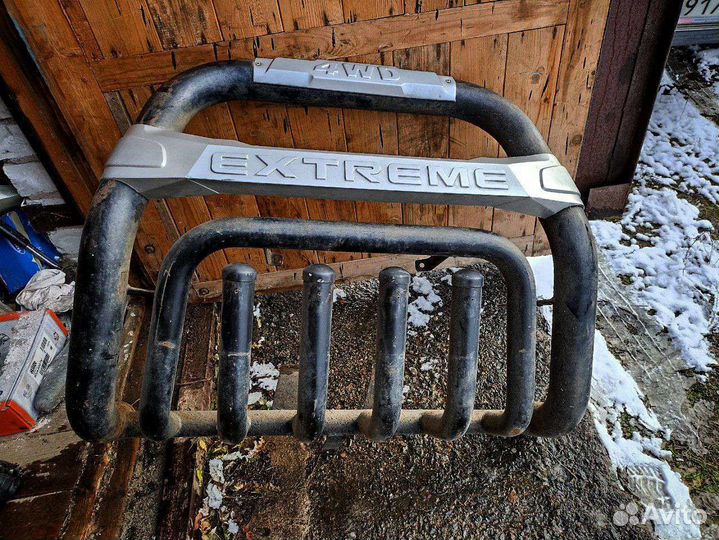 Кенгурятник на chevrolet ниву