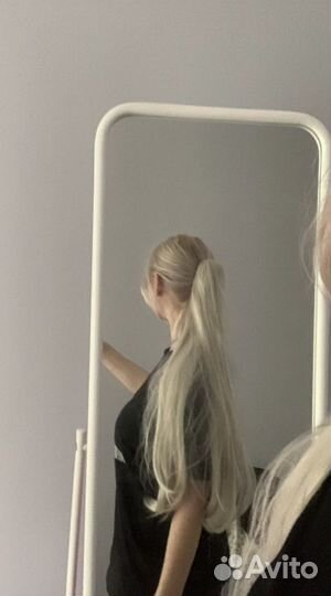 Хвост шиньон на крабе