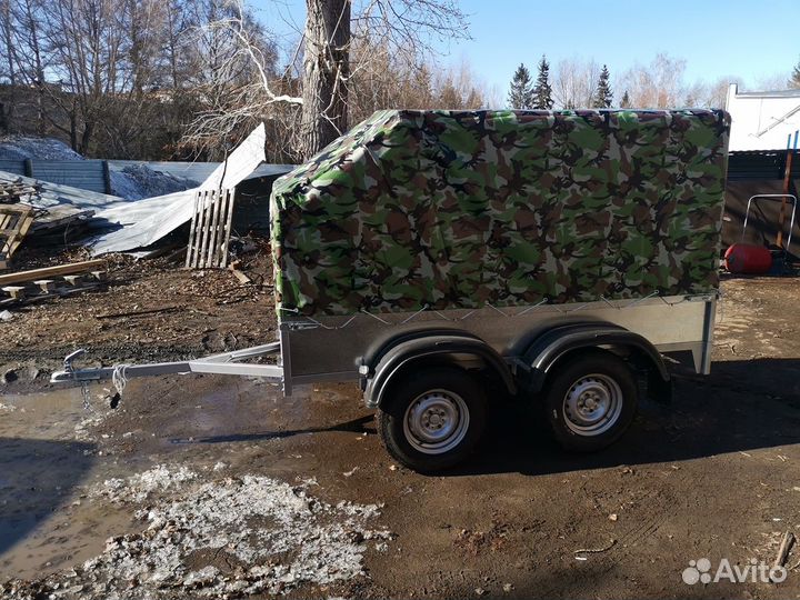 Прицеп легковой 2-осный Б-25 алтай 255х130