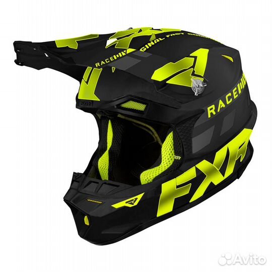 Шлем FXR Blade Race Div Black/Hi-Vis