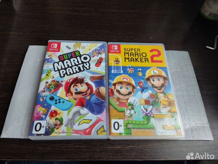 Super Mario party и super Mario Maker 2