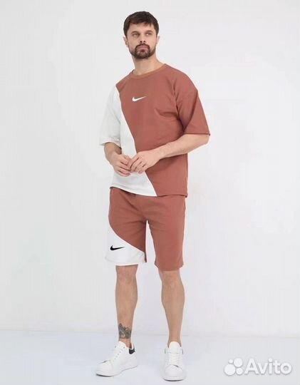 Летний костюм Nike шорты+футболка