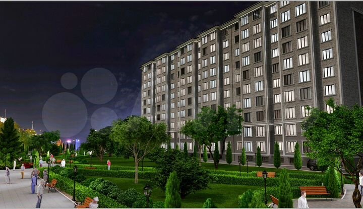 3-к. квартира, 122,5 м², 2/10 эт.