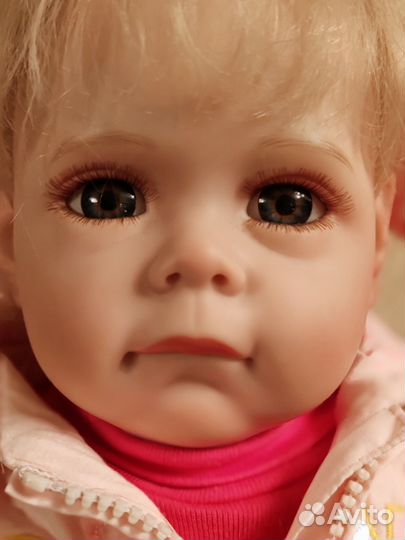 Кукла реборн силиконовая 65см
