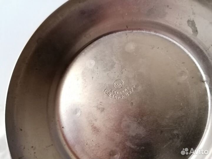 Сахарница СССР синее стекло (кобальт) винтаж