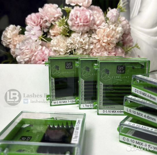 Ресницы для наращивания Le Mat