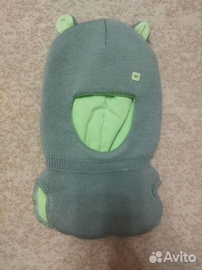 Шапки-шлемы детские 46 размер