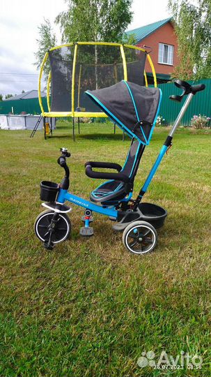 Детский велосипед с ручкой бу