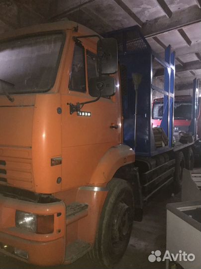 Лесовоз (сортиментовоз) КАМАЗ 6520, 2012