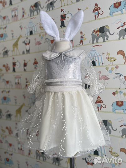 Костюм зайки 98