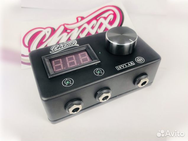 Мощнейший блок питания chixx 3.4 ампера тату
