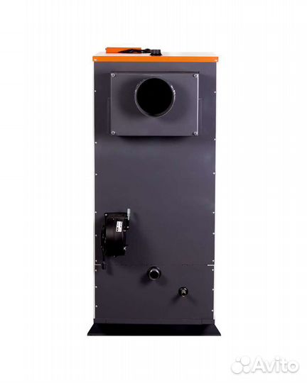 Котел твердотопливный полуавтоматический TiS Uni