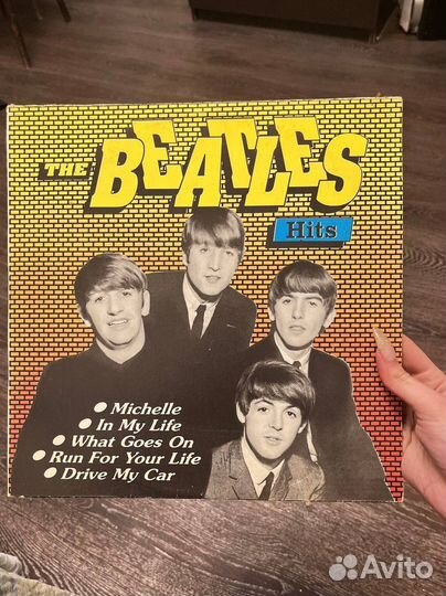 Виниловая пластинка The Beatles hits