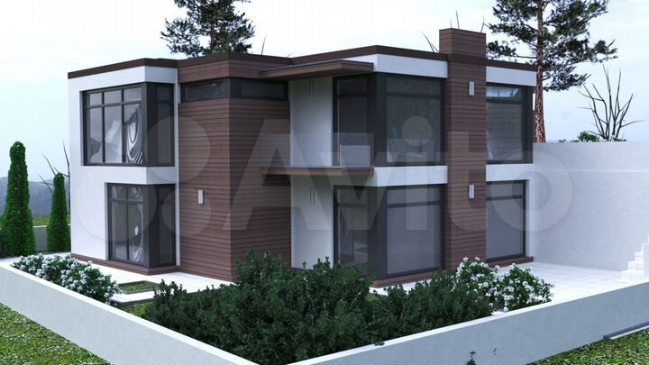 Дом 168 м² на участке 8 сот.